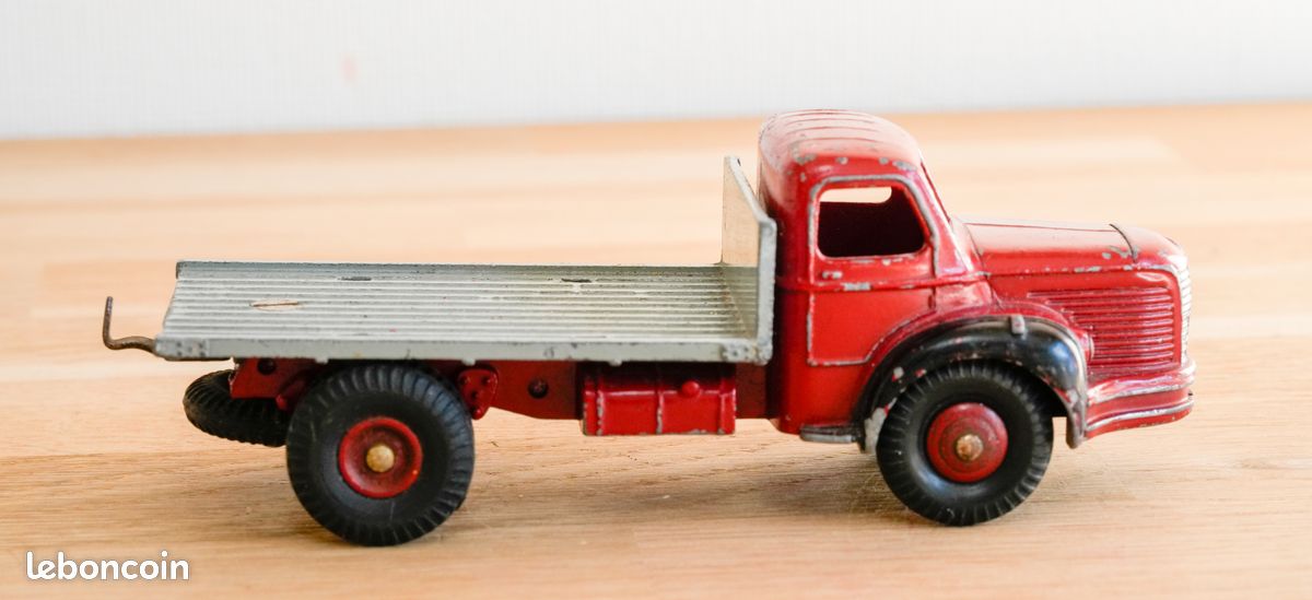 Jouet Ancien Dinky Toys - Berliet Tout Terrain 80 D - Véhicule Militaire Vert - Meccano France - Occasion
