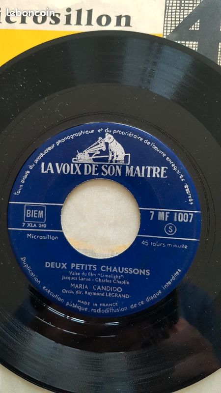 Vinyle 45 tours MARIA CANDIDO (image 2)