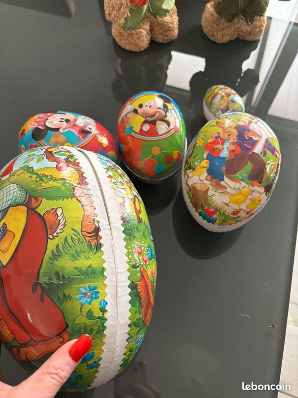 Décoration d'une boite à œufs pour Pâques