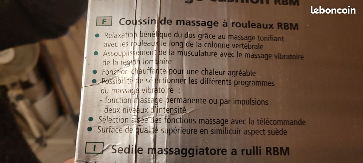 Coussin de massage MEDISANA (image 3)