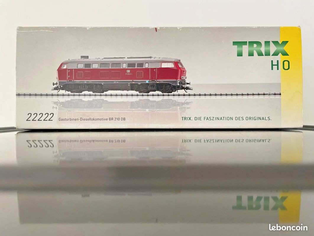 ausverkauft | TRIX 22222 Gasturbinen-Diesellok BR 210 DB Spur H0 | Online kaufen bei Modellbau Härtle