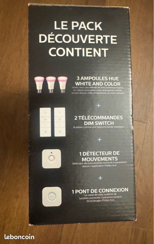 Boulanger : Pack découverte Philips Hue W&C pas cher à 119.99