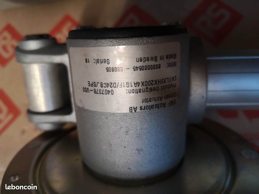 Vérin électrique linéaire SKF 12 - 24V – industriel – course 200 mm (image 3)