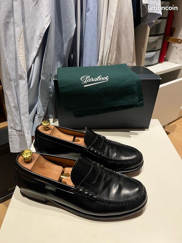 Paraboot mocassins Columbia noirs T43 (image 7)