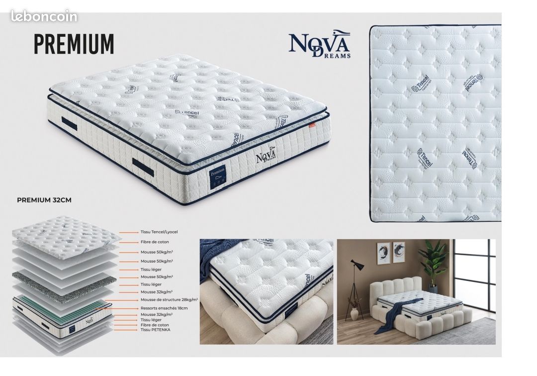 Matelas ou sommier toute dimension (image 4)