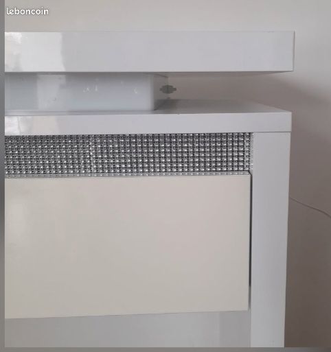 Console blanche laqué (image 5)
