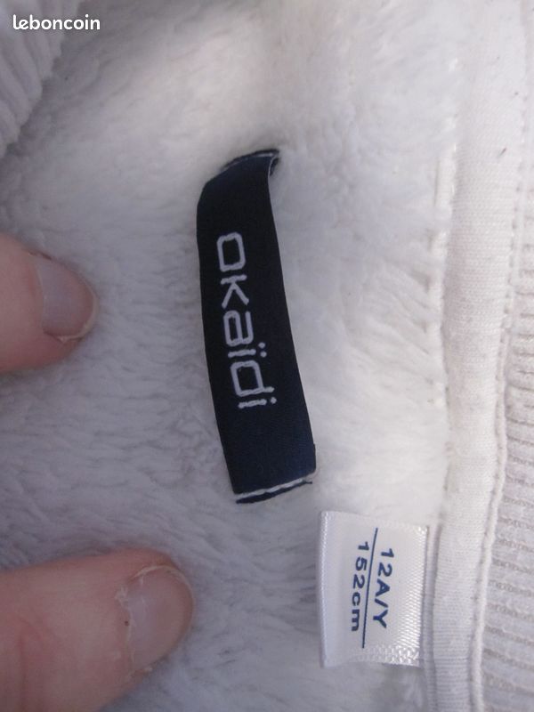 Pull doux chaud fille okaidi 12 ans (image 4)