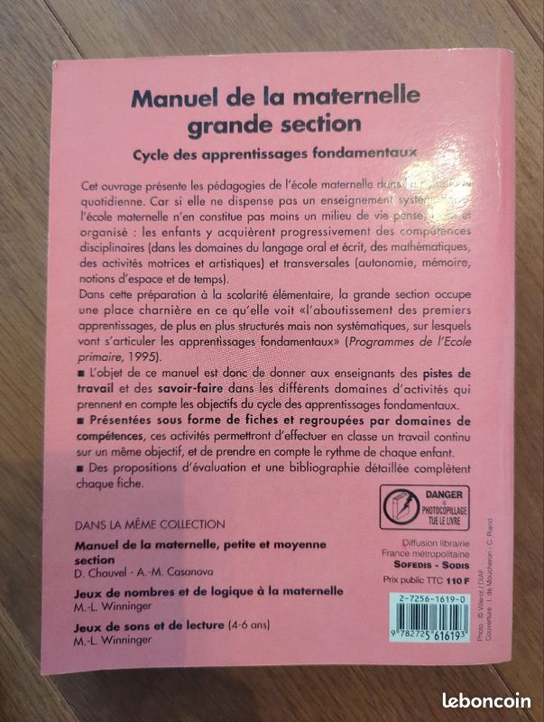 Livres et outils pour enseignants de maternelle (image 3)