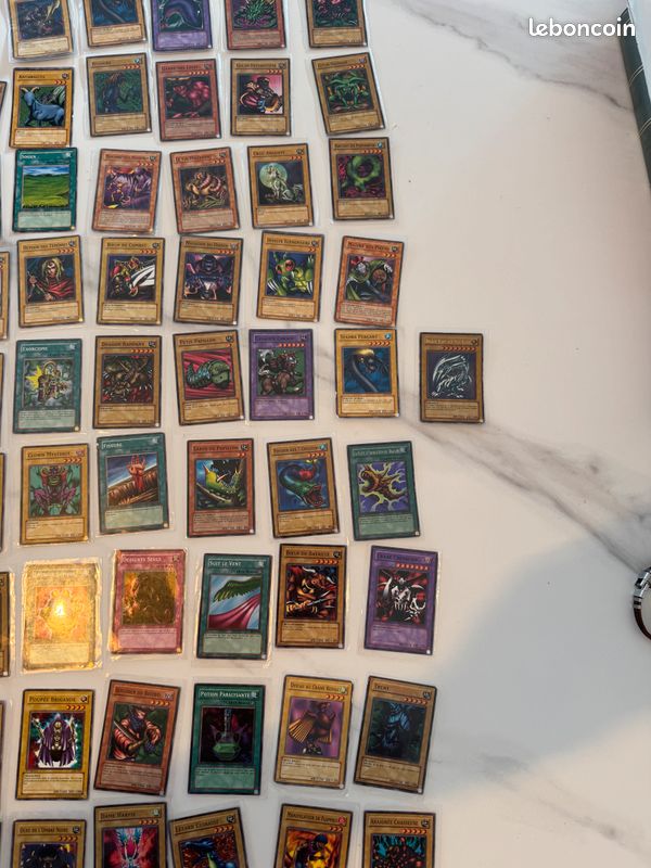 Lot 97 cartes Yu-Gi-Oh françaises 1ère édition — dont Dragon Blanc, Sœurs de Harpie, Monster Reborn (image 11)