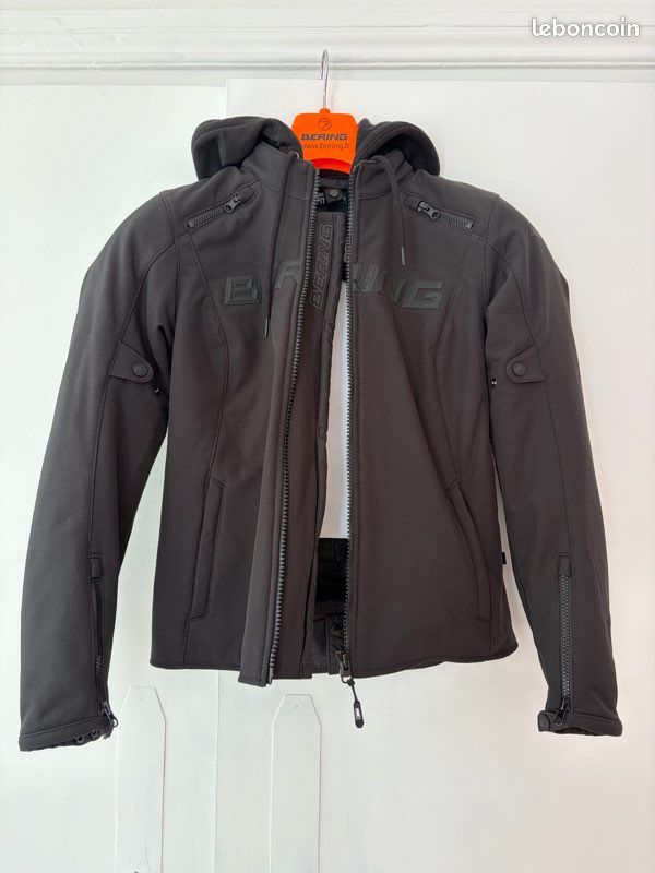 Blouson Bering LADY ELITE noir T0 (image 4)