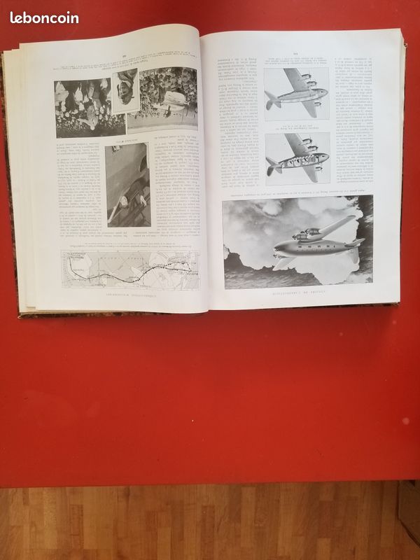 « histoire de l’aeronautique » / collection des grands ouvrages de « l’illustration » / ed.adm. Provisoire d’imprimerie saint-georges 1942 (image 10)
