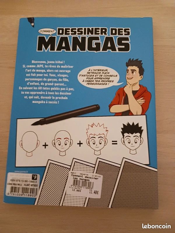Livre dessin mangas (image 2)