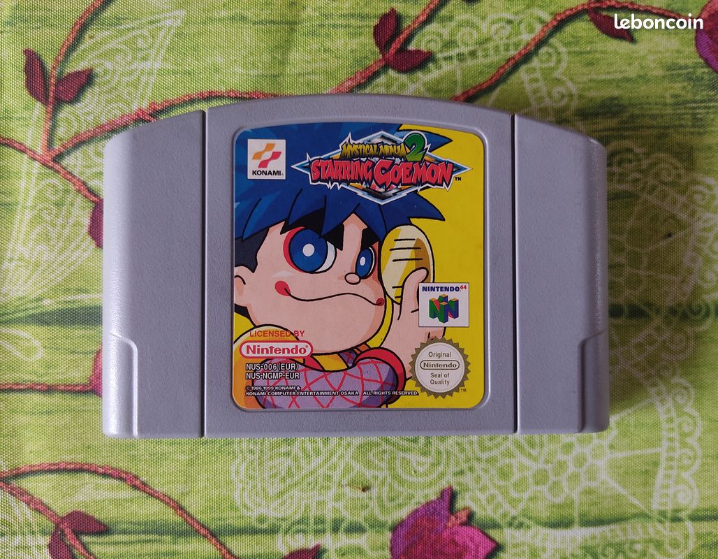 Goemon Nintendo 64 Mystical Ninja Starring Goemon Mystical Ninja
