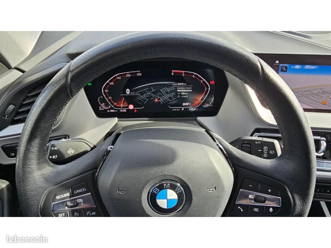 BMW Série 1 Advantage 116dA +Digital cockpit pro + Vitre AR teinte + Radar AV et + Regulateur + Ja16 (image 5)