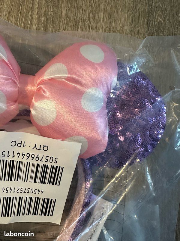 Serre-tête Disney World Biggest Mouse Party | Multicolore | Neuf Avec étiquettes | Accessoire Fête
