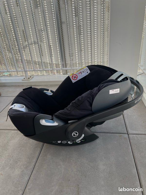 Cosy Cybex siège auto jamais accidenté + adaptateurs + protection pluie (image 2)