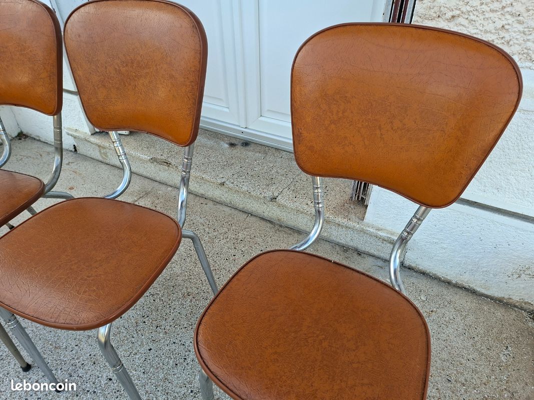 4 chaises vintages (image 5)