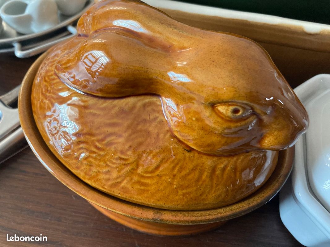 Terrine lapin vintage (image 1)