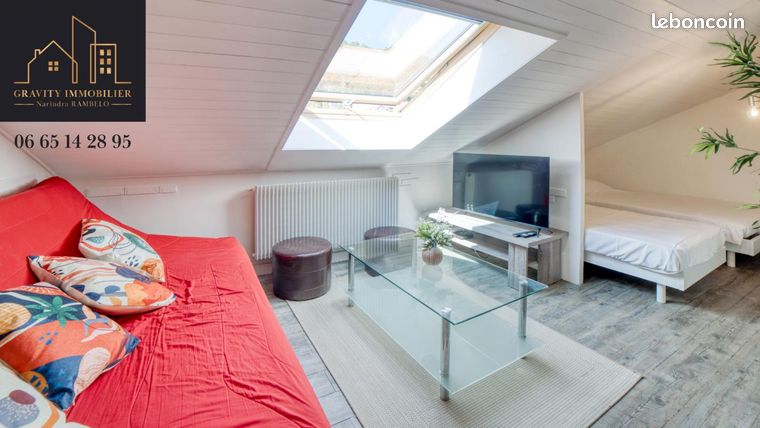 Studio 1 pièce 22 m²