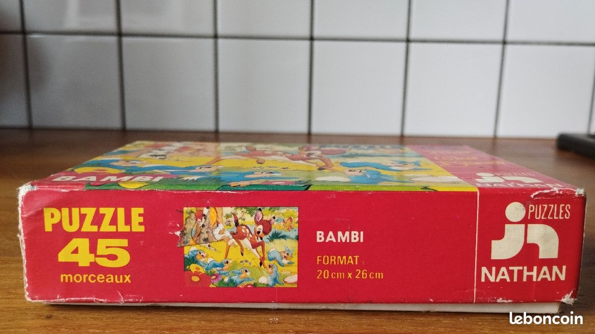 Puzzle Bambi vintage (image 3)