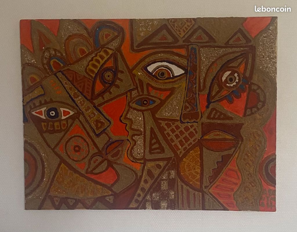 Peinture marocaine sur sable (image 3)