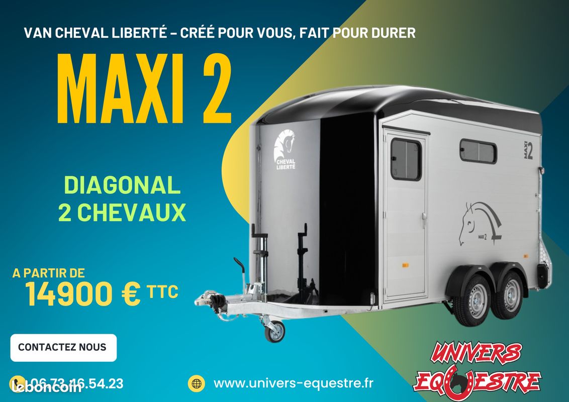 Cheval Liberté Location De Van A Chevaux VAN PLACES CHARGEMENT