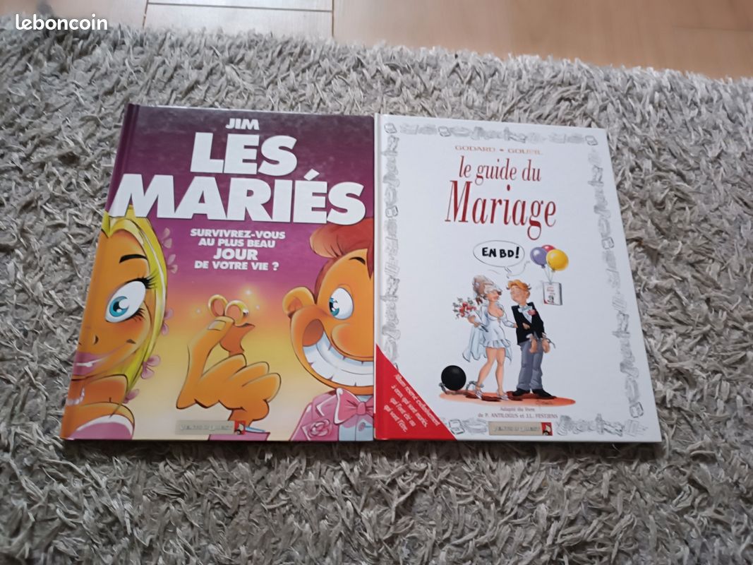 Lot 2 bd sur le mariage (image 1)