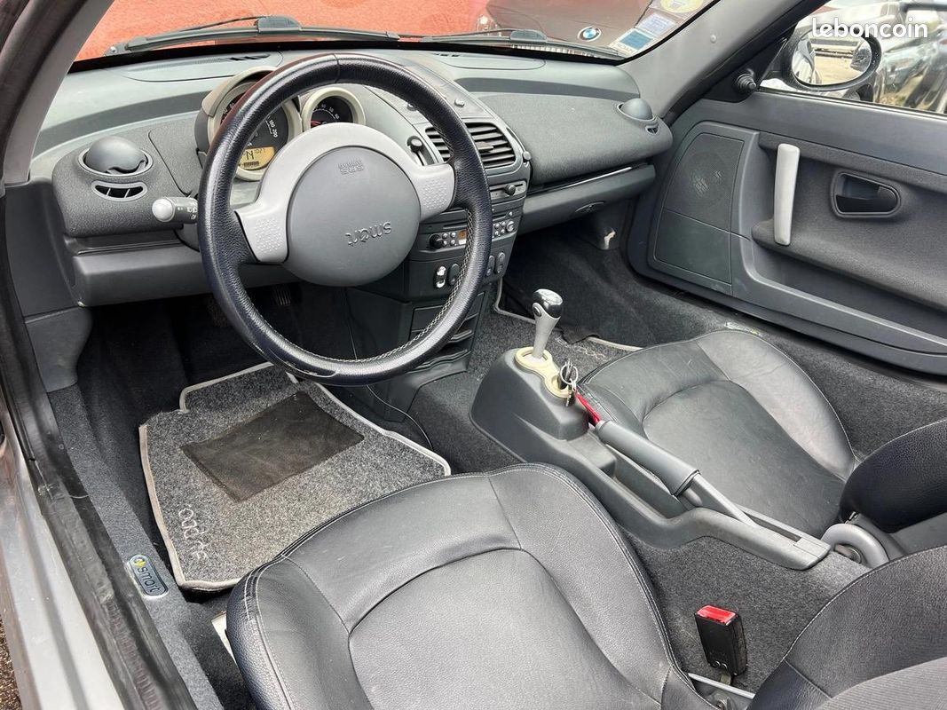Smart Roadster 0.7 i 82 ch Cabriolet 69500km suivi régulier + mécanisme capote neuf (image 5)