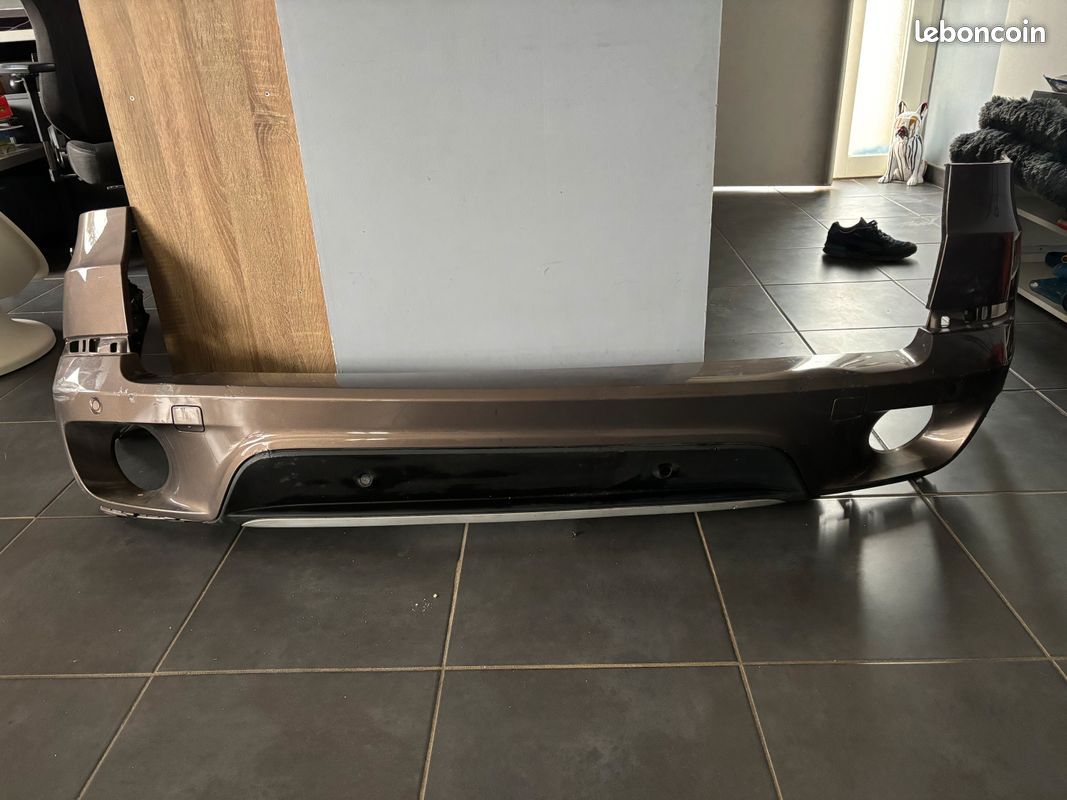 Pare-chocs Arrière Pour BMW X5 E70 (07-10) Avec Aide Au Stationnement (PDC) - Plastique ABS, Prêt à Peindre - Installation Plug & Play