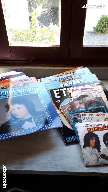 Disques des années 80 (image 1)