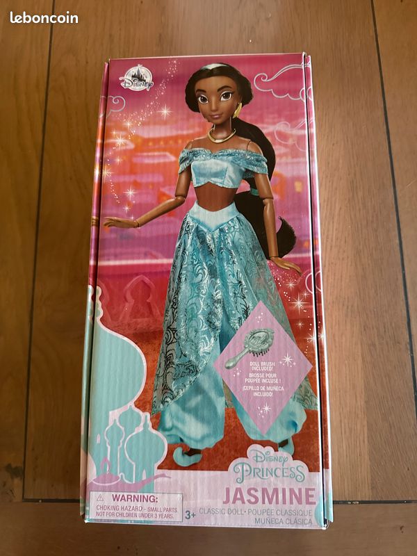 Poupée Disney princesse Jasmine Disneyland Neuf Jeux Jouets