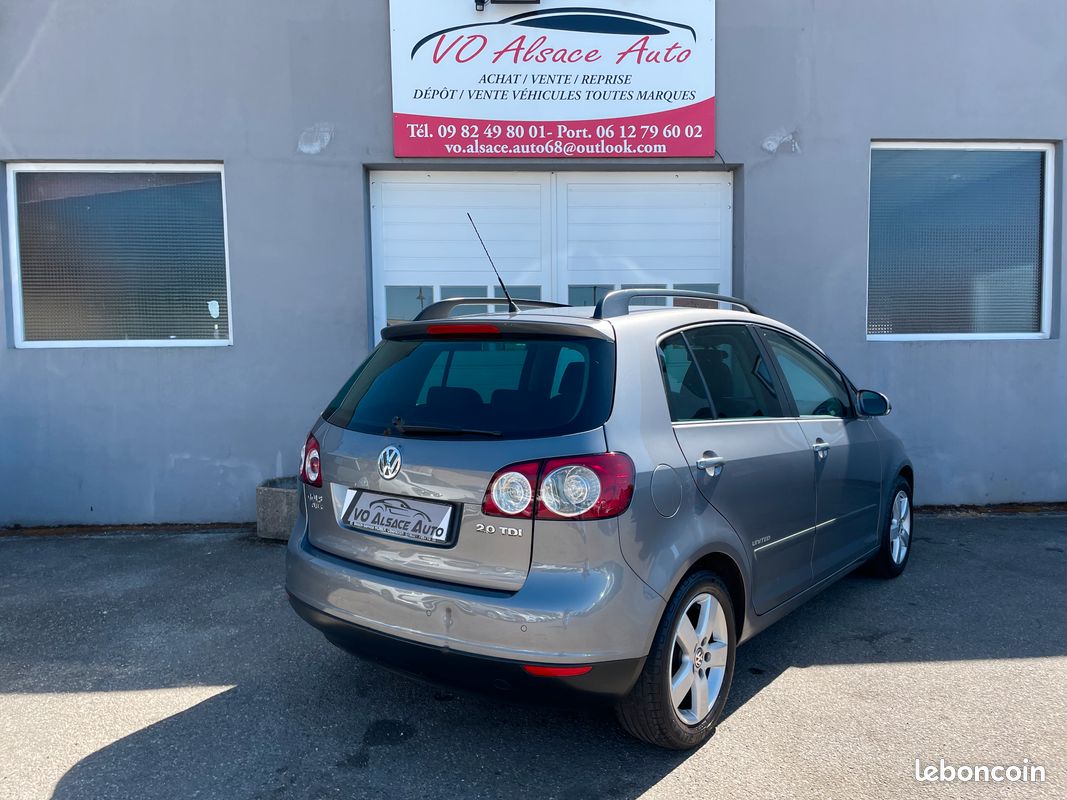 Volkswagen Golf Plus 2.0 TDI 140Ch UNITED 5 portes 1ère Main Véhicule Révisé et Garantie (image 2)