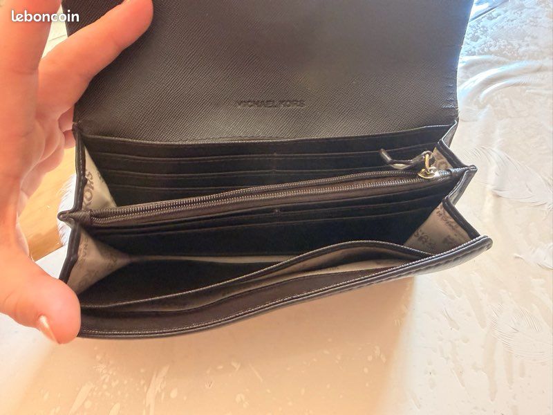 Porte feuille Michael Kors cuir marron (image 4)
