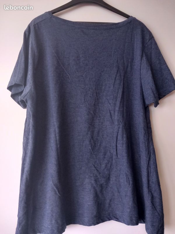 Tee shirt bleu marine (image 2)