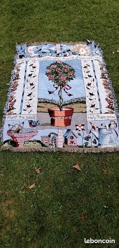 Plaid 100% coton neuf (image 2)