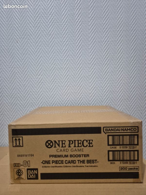 One Piece TCG - Case of 10 Displays of 20 Boosters PRB-01 Premium Booster One Piece (image 6)