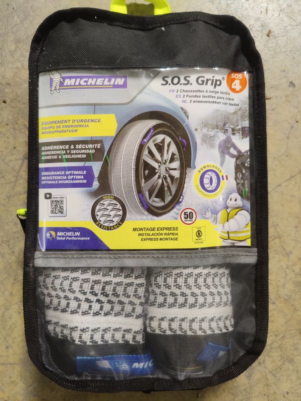 Michelin SOS Grip Chaussettes à Neige Textile - Équipement auto