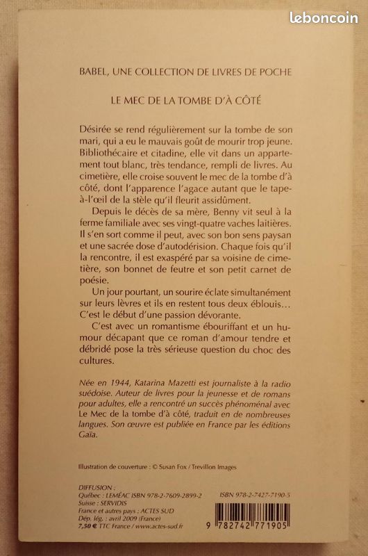 Le Mec De La Tombe D'à Côté - Mazetti Katarina (image 4)