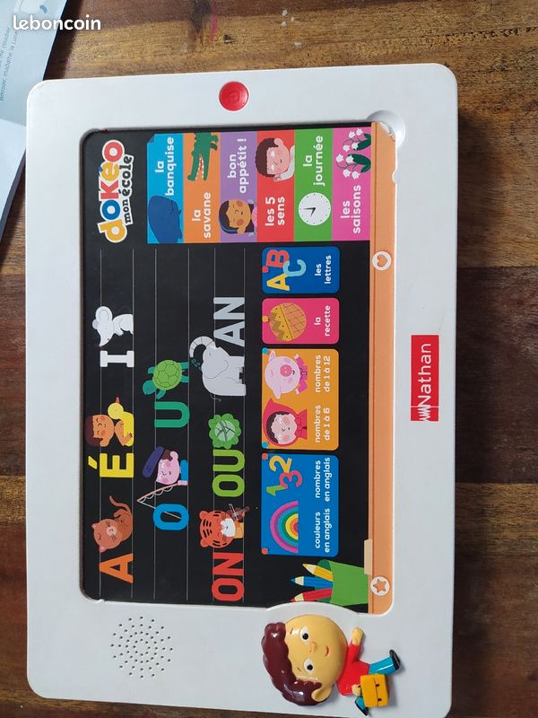 Tablette Dokéo mon école + boîte, guide pour les parents, garantie... (image 9)