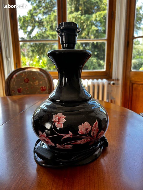 Pied De Lampe En Céramique - Style Vintage, Sans Marque (occasion)