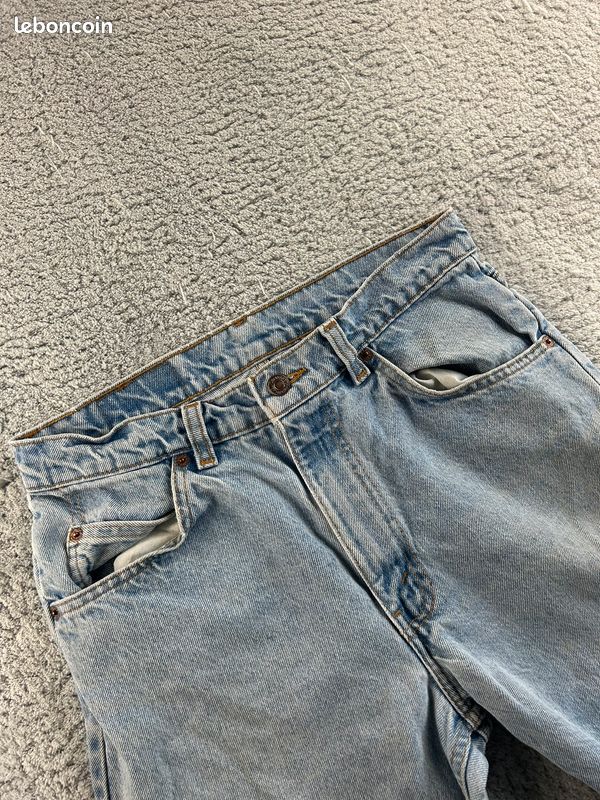 Jean Levi's Bleu Coupe Droite pour homme W31 FR40/42 L34 #LEV.2388 (image 5)
