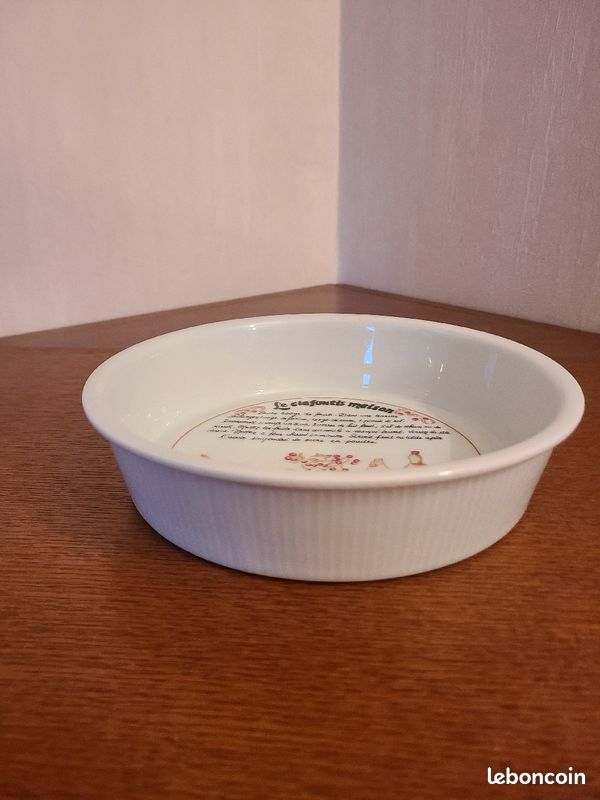 PLat à clafoutis en porcelaine (image 2)