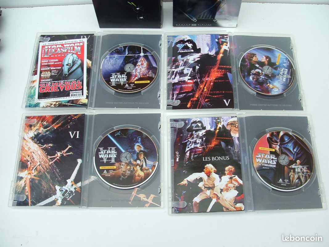 STAR WARS Coffret La Trilogie N° IV V VI et bonus (image 3)