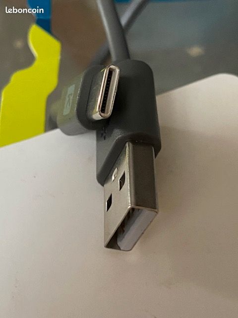 Chargeur mural câble USB /USB C neuf (image 3)