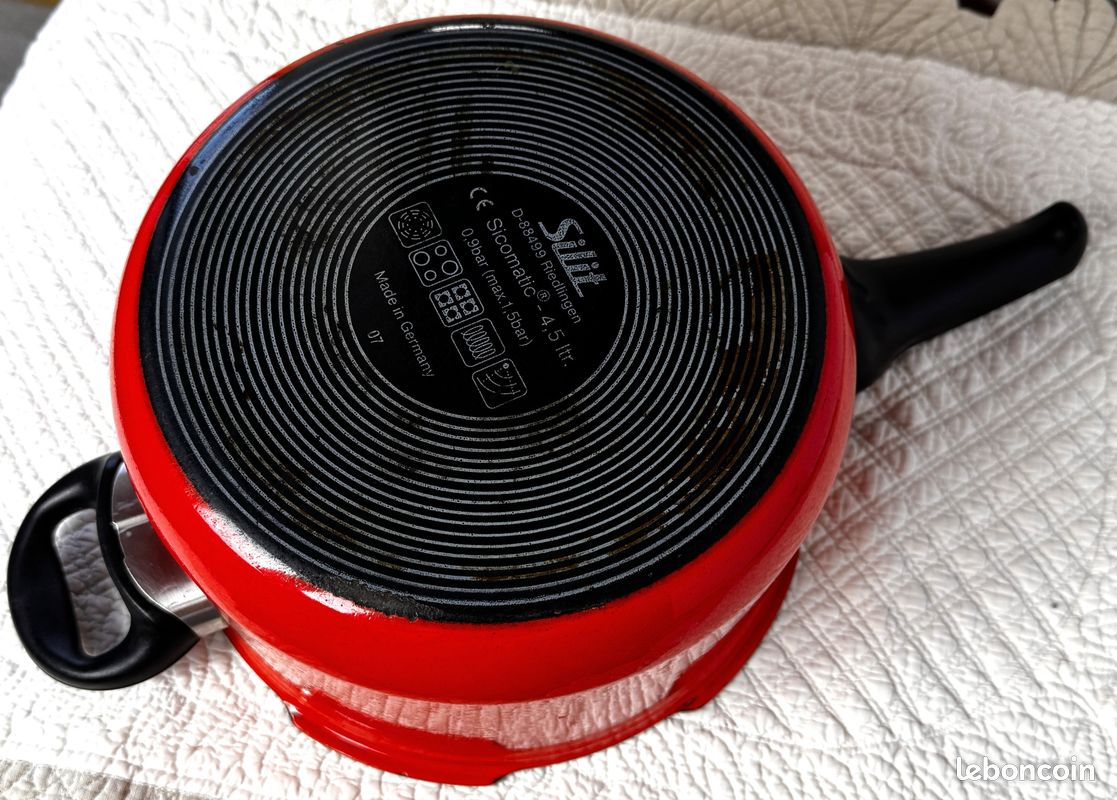 Cuve autocuiseur cocotte minute Silit Sicomatic 4,5 L (image 2)
