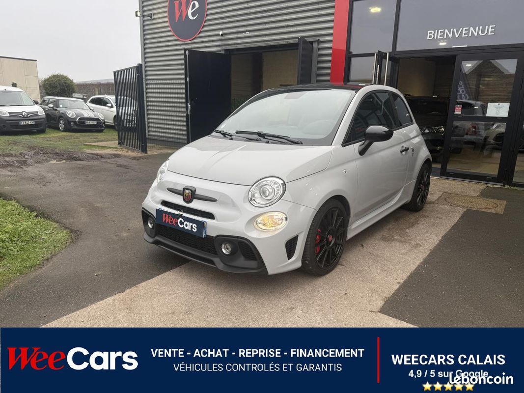 ABARTH 500 595 1.4 T-JET 180 ESSEESSE / Akrapovic + toit ouvrant / Garantie 12 mois (image 1)