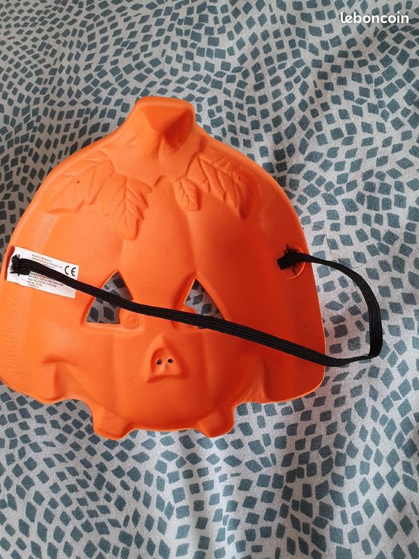 Masque citrouille halloween enfant (image 2)