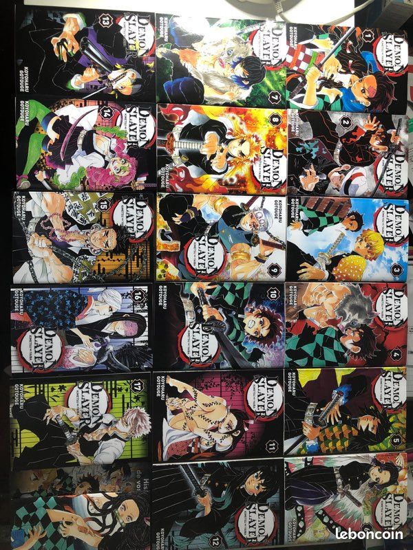 Démon slayer tome 1 à 17, état neuf ou presque (vendu) (image 1)