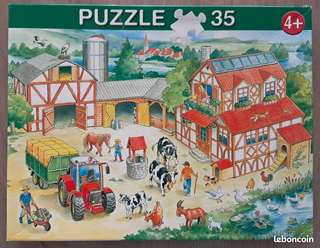Puzzle le monde de la ferme (image 1)