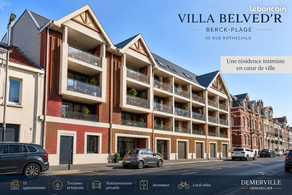 Appartement 1 pièce 24 m² · à Berck · 24 m² · 140 000 €